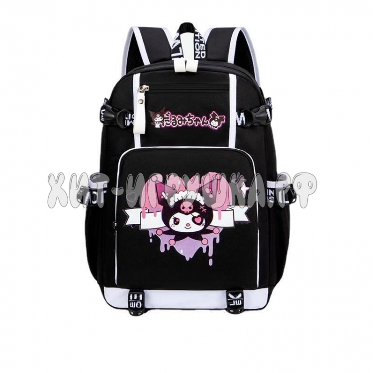 Рюкзак школьный Куроми Kuromi Melody 45*14*30 см JH001